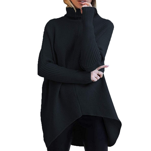 🌟Best Seller🌟 Batwing Turtleneck Sweater - Picture 8 of 8